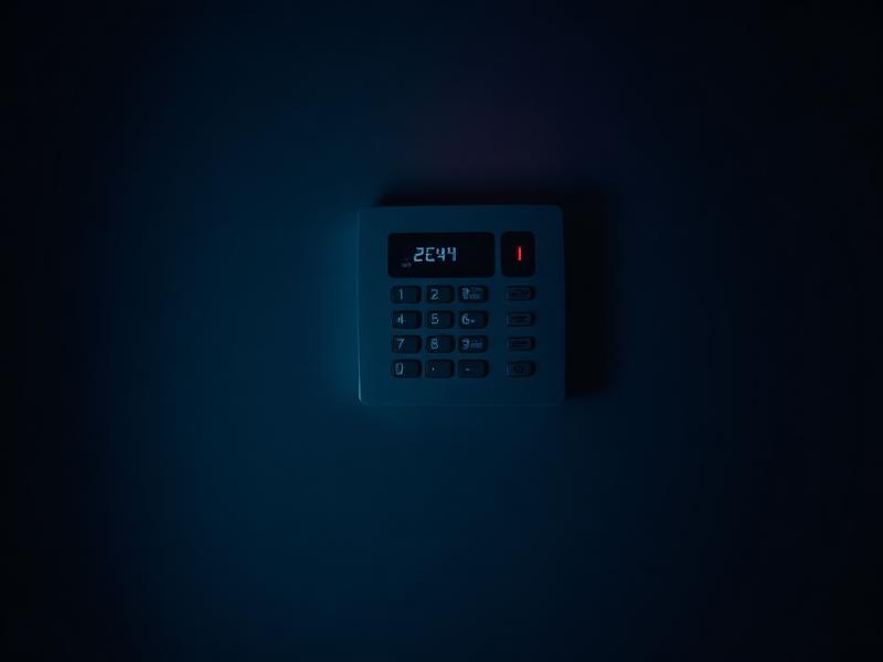 Teclado de alarma domiciliaria